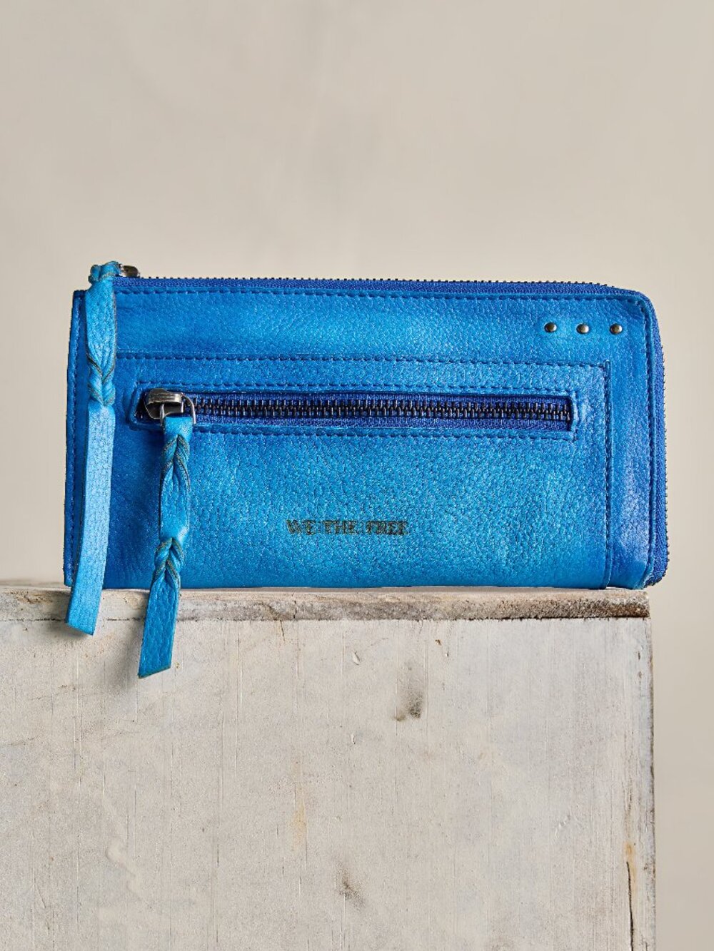 🆕 FREE PEOPLE We The Free Emerson Wallet / Sapphire